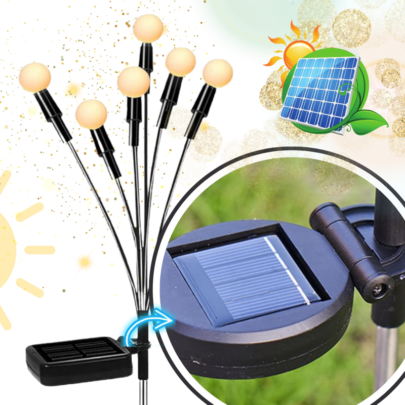 Lumières solaires à LED automatiques étanches pour extérieur