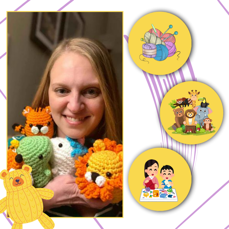 Kits de Crochet Créatifs d'Animaux pour débutants