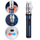 Briquet coupe-vent flamme bleue