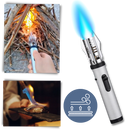 Briquet coupe-vent flamme bleue