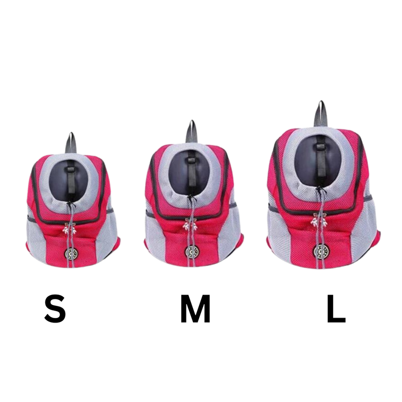 Sac à dos respirant de transport pour chien