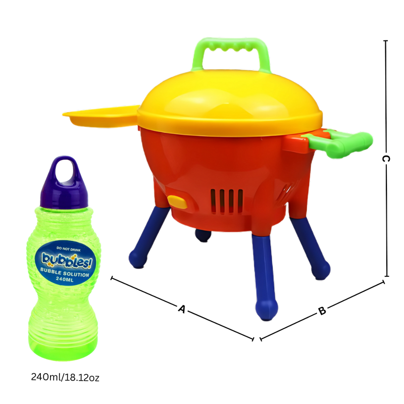Jouet barbecue à bulles