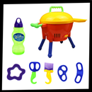 Jouet barbecue à bulles