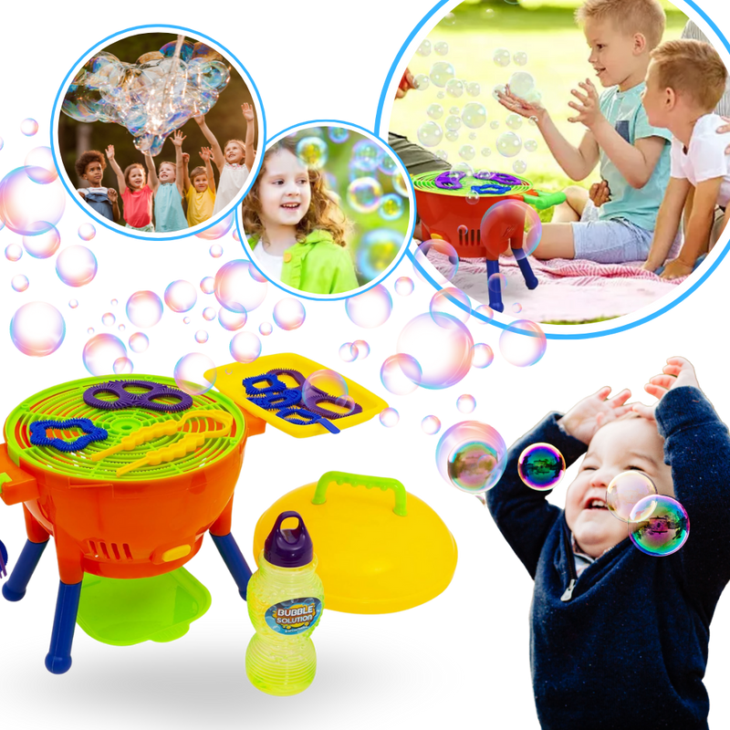 Jouet barbecue à bulles