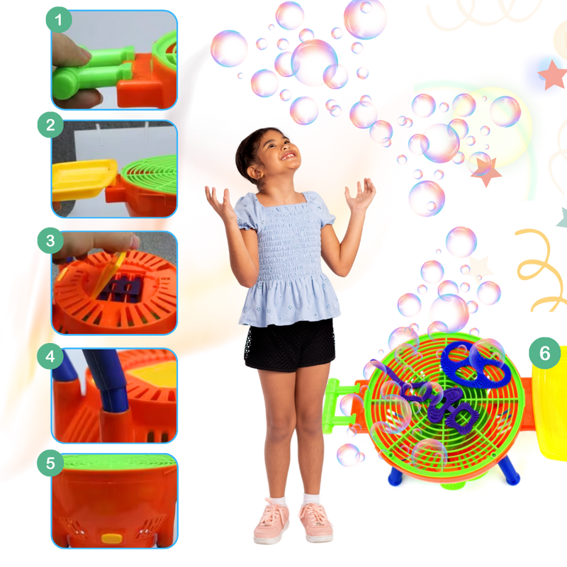 Jouet barbecue à bulles