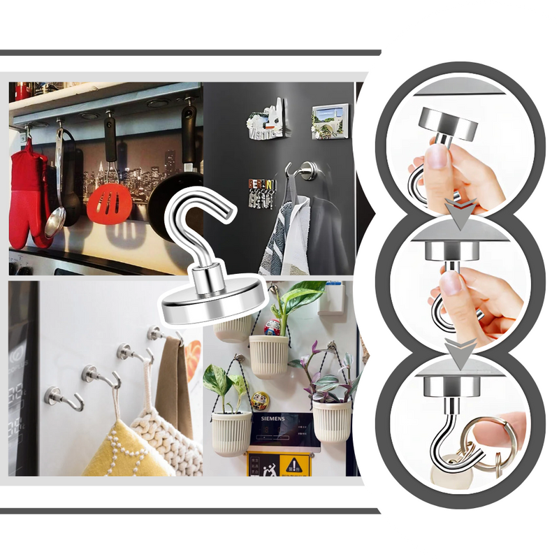 Crochets magnétiques pour cabine de croisière