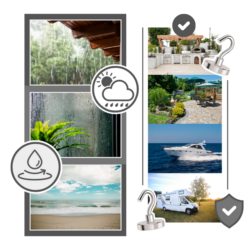 Crochets magnétiques pour cabine de croisière