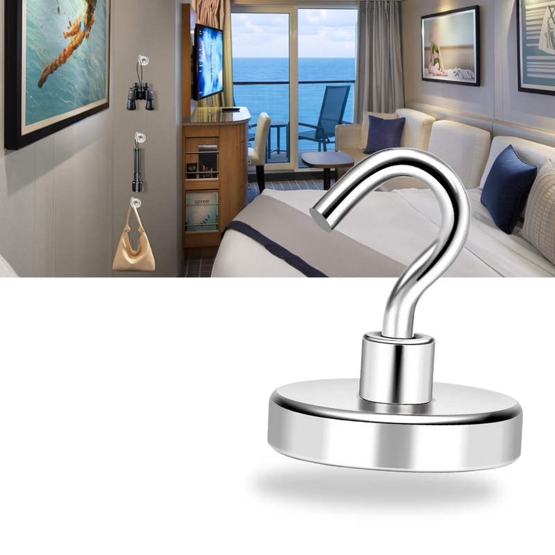 Crochets magnétiques pour cabine de croisière