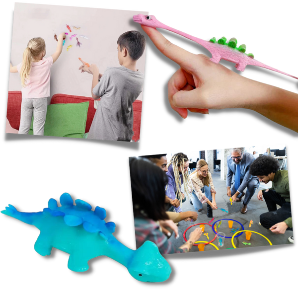 Catapulte Dinosaures collants