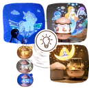 Projecteur charmant de lumière étoilée