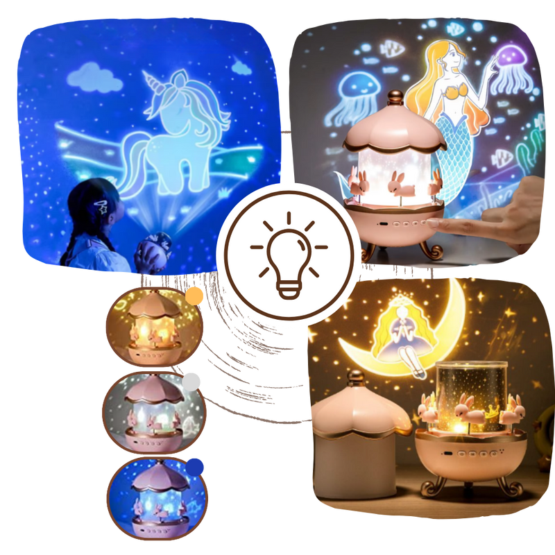 Projecteur charmant de lumière étoilée