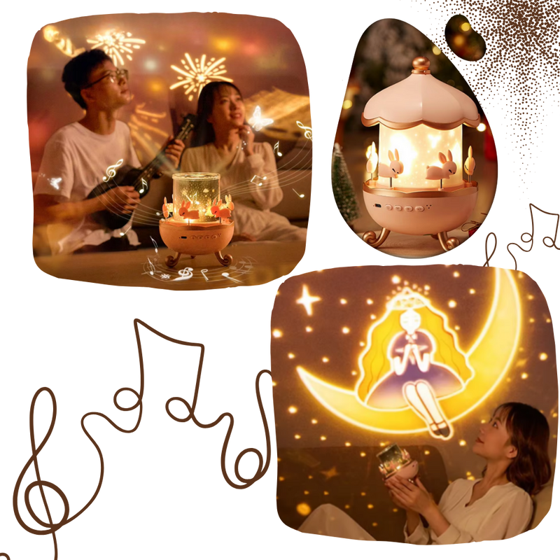 Projecteur charmant de lumière étoilée