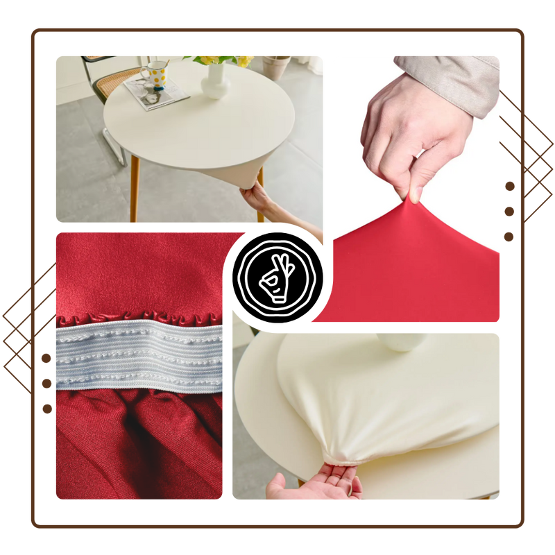 Nappe de table ronde