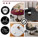 Nappe de table ronde