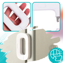 Verrou de sécurité de la porte du réfrigérateur pour enfant