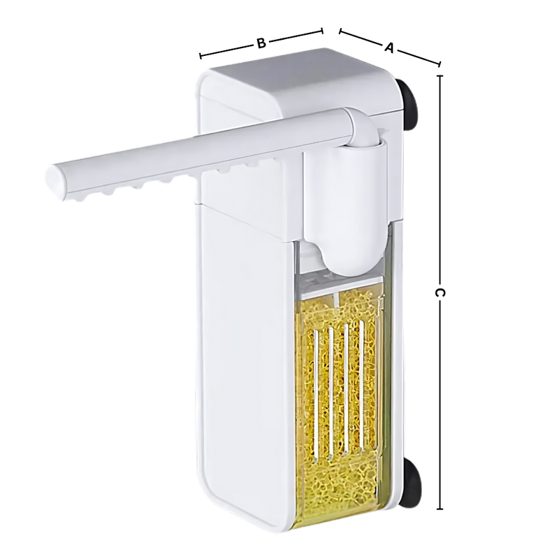 Pompe à filtre pour aquarium anti-colmatage