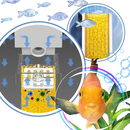 Pompe à filtre pour aquarium anti-colmatage