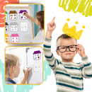 Magnets éducatifs colorés