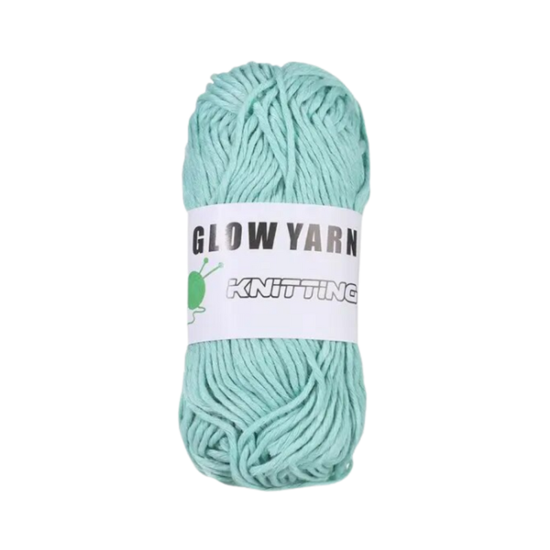 Fil phosphorescent coloré