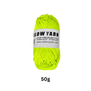 Fil phosphorescent coloré