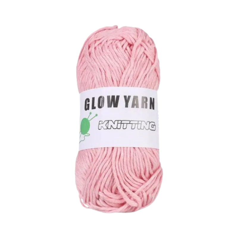 Fil phosphorescent coloré