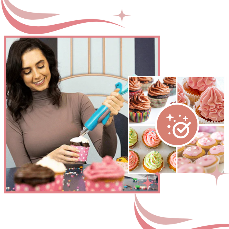 Kit complet de décoration de gâteaux