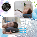 Oreiller en forme de nuage rafraîchissant à microbilles