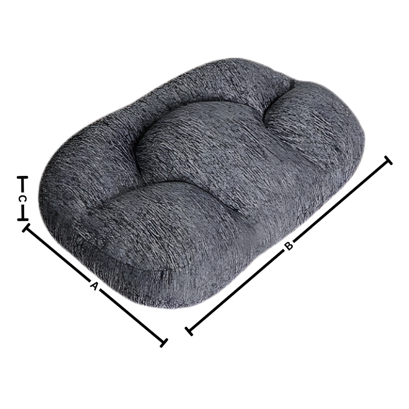 Oreiller en forme de nuage rafraîchissant à microbilles