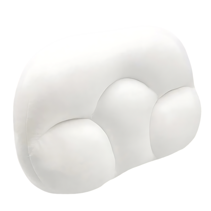 Oreiller en forme de nuage rafraîchissant à microbilles