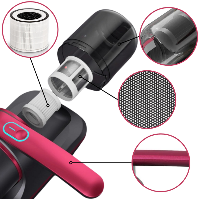 Aspirateur à acariens sans fil