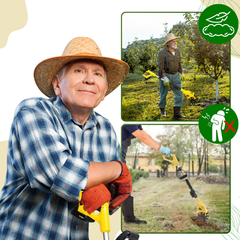 Cultivateur électrique sans fil à grande vitesse