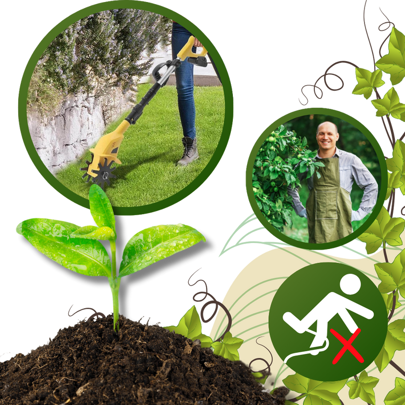 Cultivateur électrique sans fil à grande vitesse