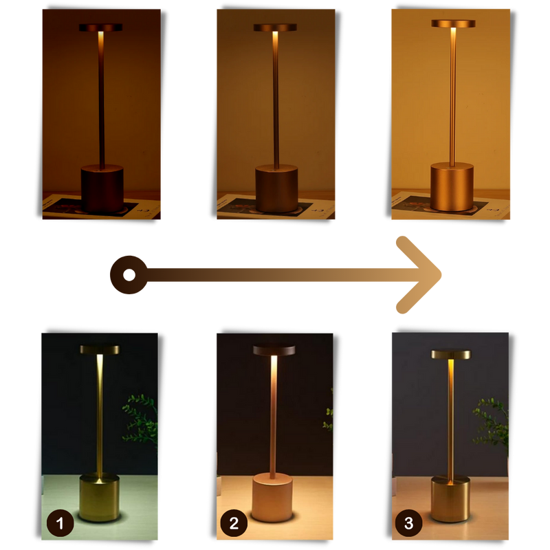 Lampe de table rechargeable sans fil