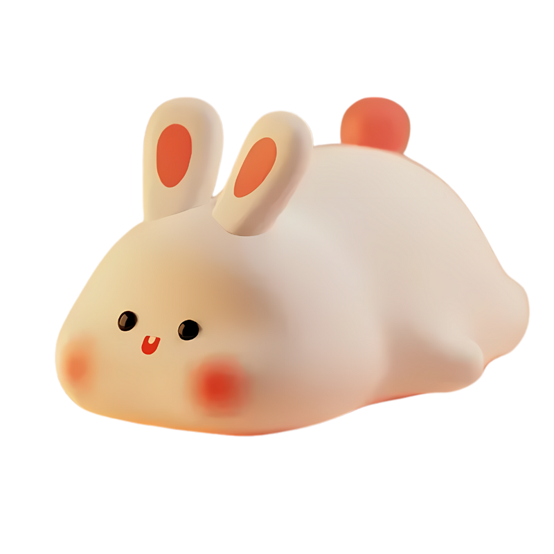 Veilleuse lapin adorable et douillette