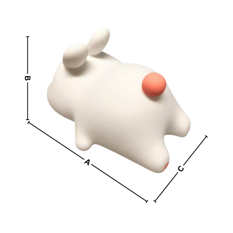 Veilleuse lapin adorable et douillette