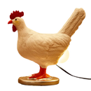 Lampe douce en forme de poule