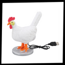 Lampe douce en forme de poule