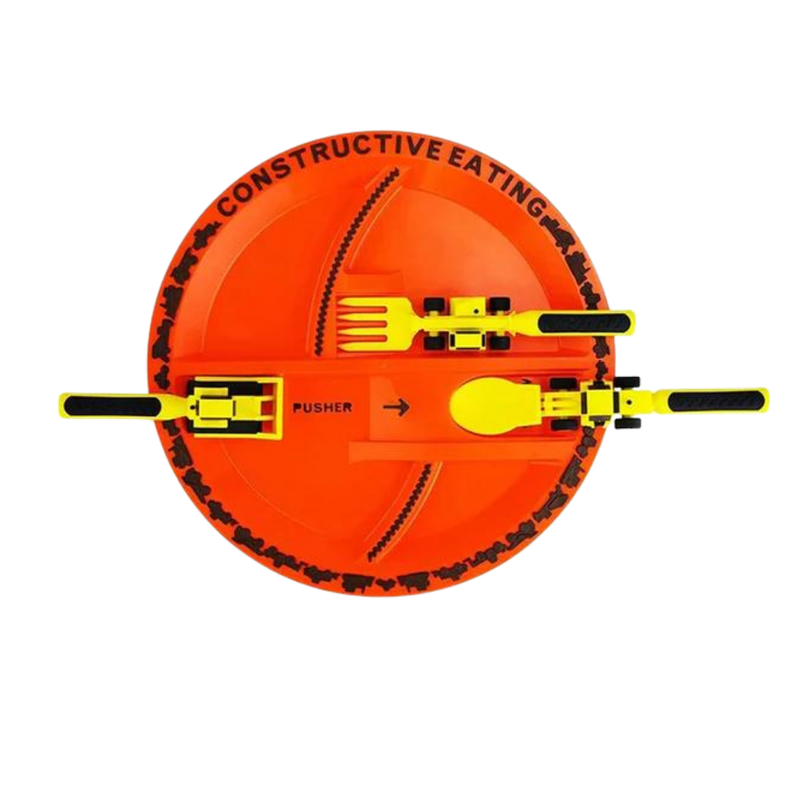 Ensemble d'assiettes et couverts Créatifs