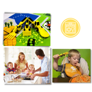 Ensemble d'assiettes et couverts Créatifs