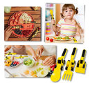 Ensemble d'assiettes et couverts Créatifs