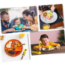 Ensemble d'assiettes et couverts Créatifs