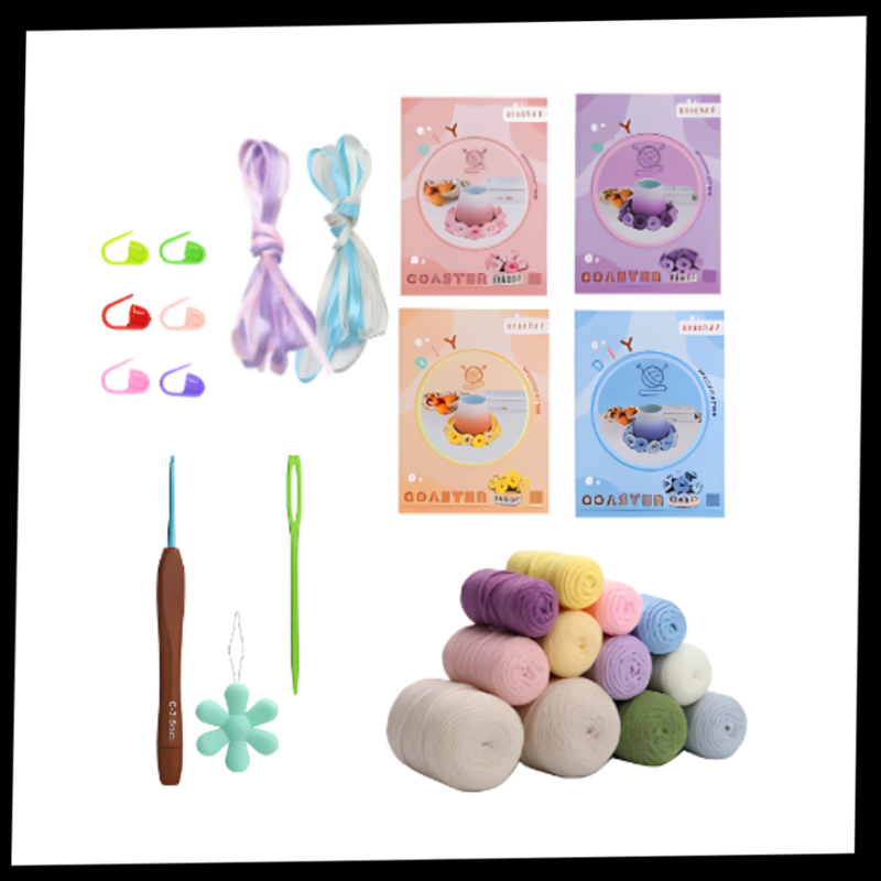 Sous-verres créatifs DIY