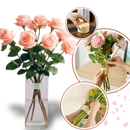 Support créatif pour compositions florales