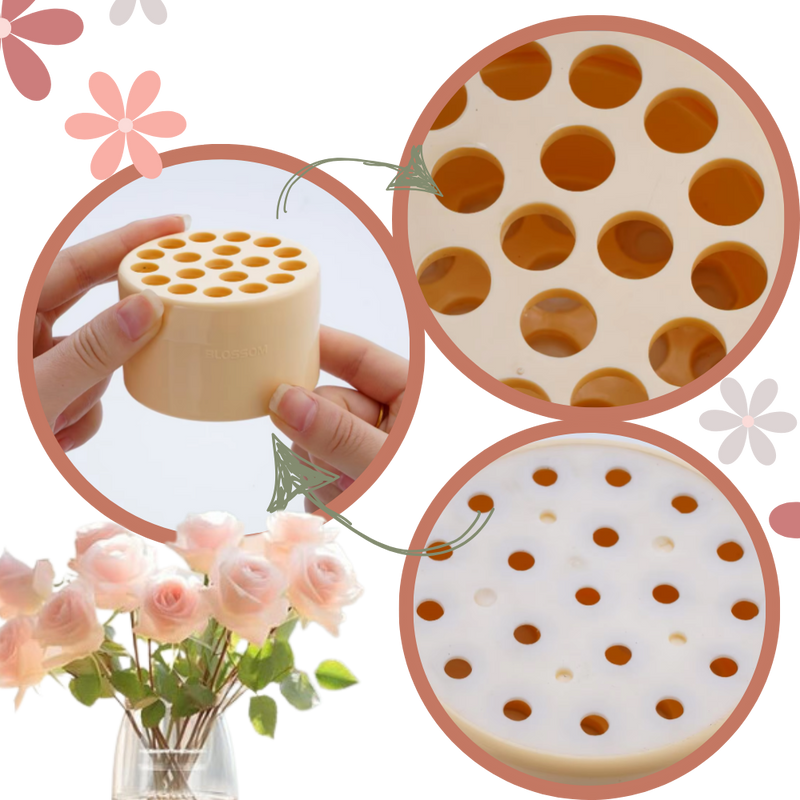 Support créatif pour compositions florales