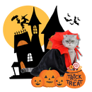 Costume d'Halloween Dracula pour animaux de compagnie