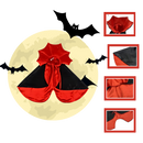 Costume d'Halloween Dracula pour animaux de compagnie