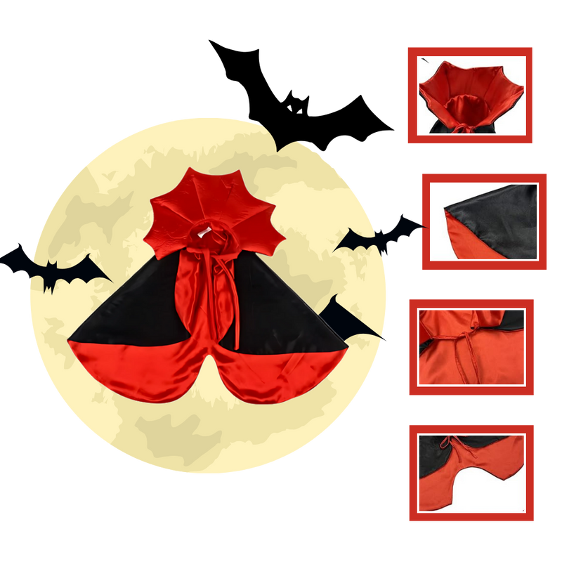 Costume d'Halloween Dracula pour animaux de compagnie