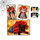 Costume d'Halloween Dracula pour animaux de compagnie