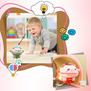 Jouet cochon équilibriste mignon