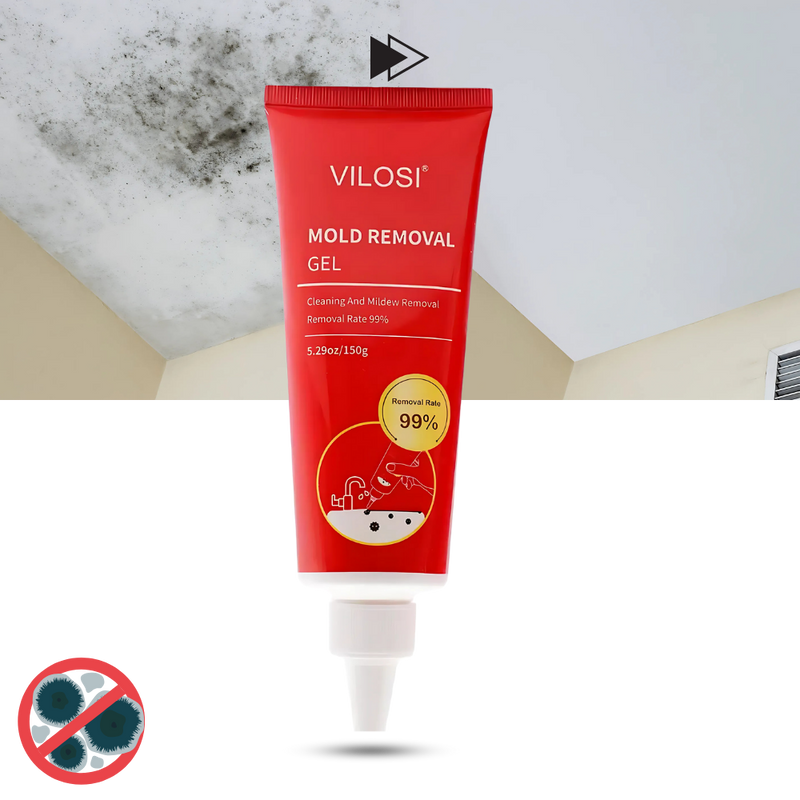 Gel détachant anti-moisissure